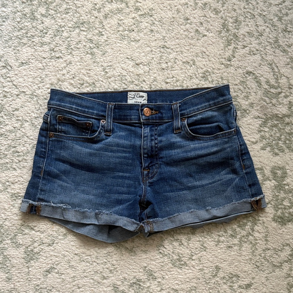 J. Crew Classic Blue Jean Shorts